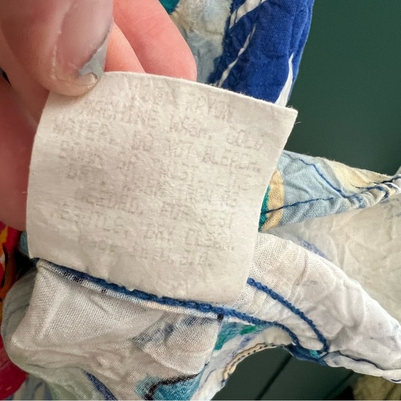 Vintage Jams World Hawaiian Hula Floral Short Sleeve Button Up Shirt - Picture 4 of 7